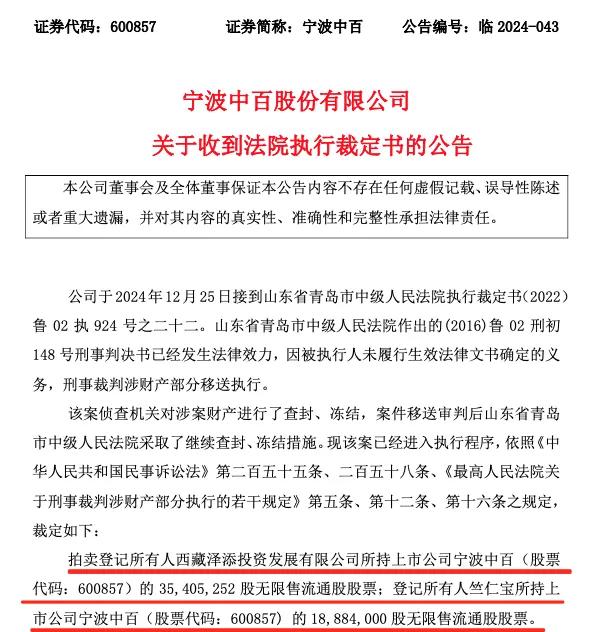 徐翔涉案出局，突发